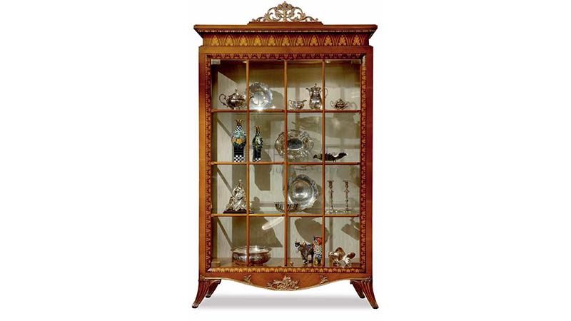 Vetrina-2-ante-2-door-glass-cabinet 厅柜