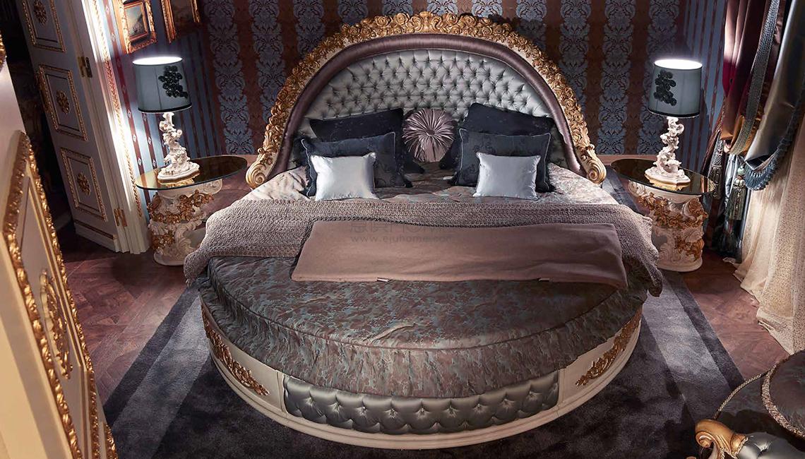 世界上最大最豪华的床图片