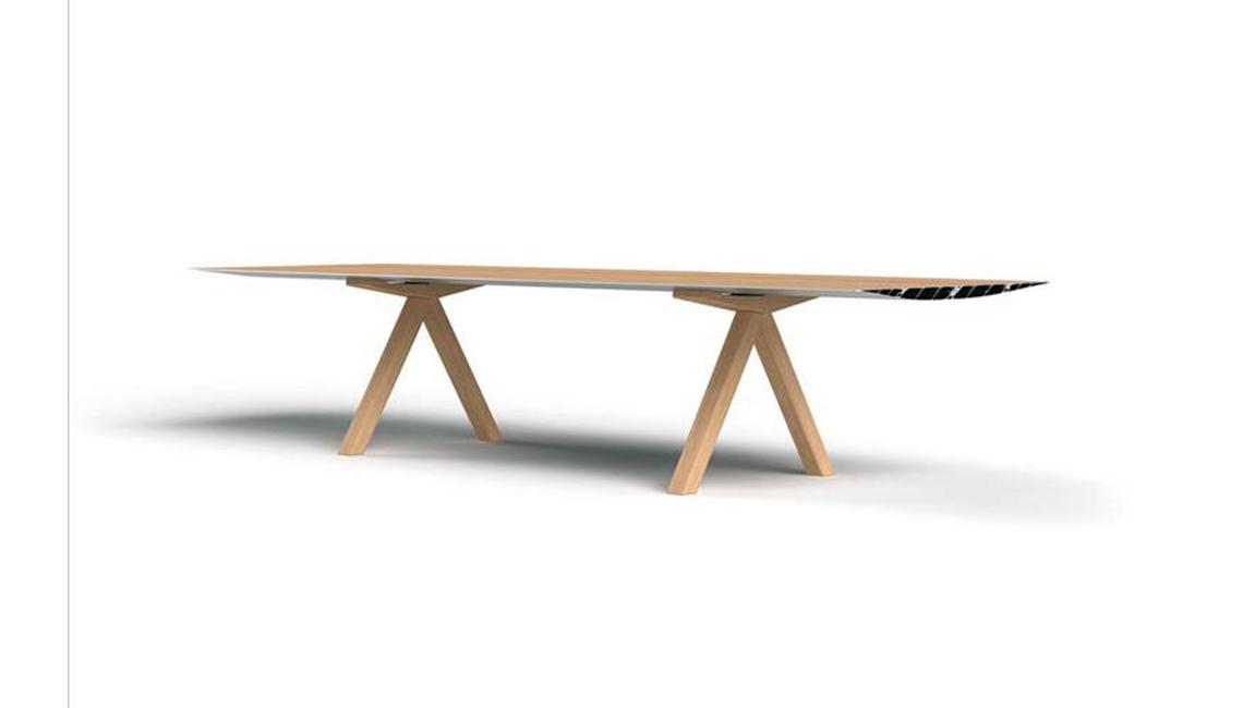 TABLE B - WOOD长餐桌