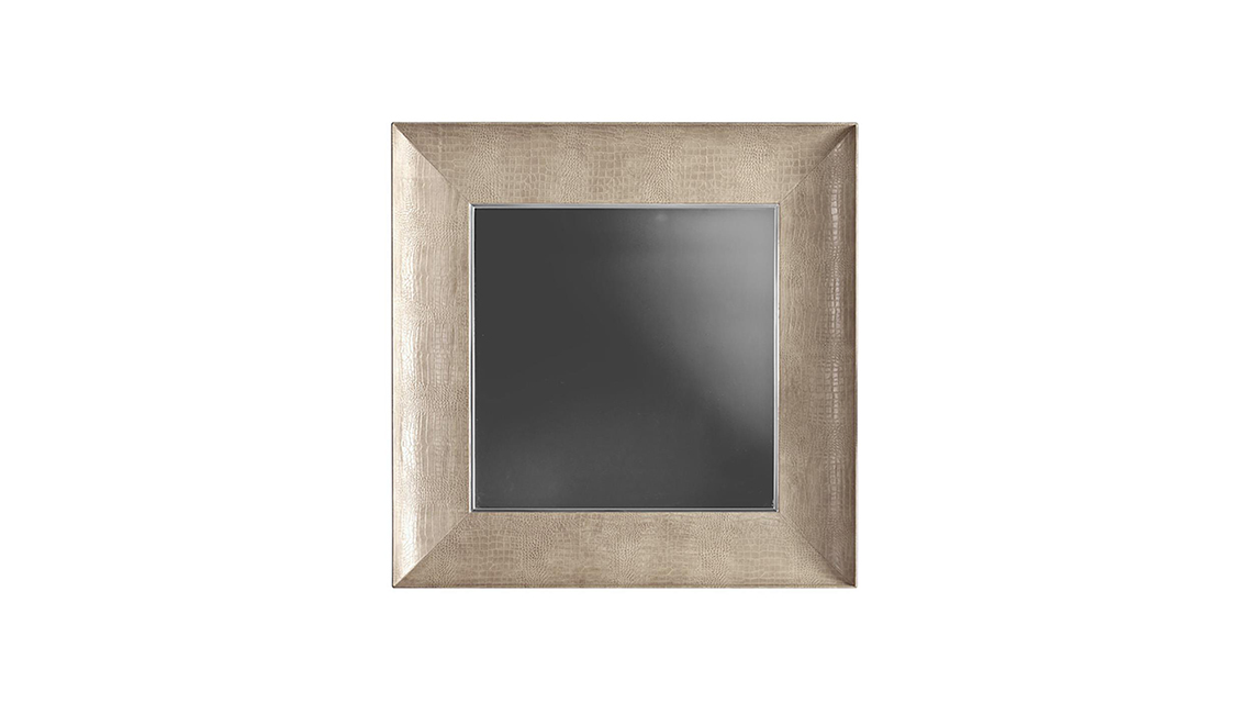 Specchio in pelle Mplace镜子