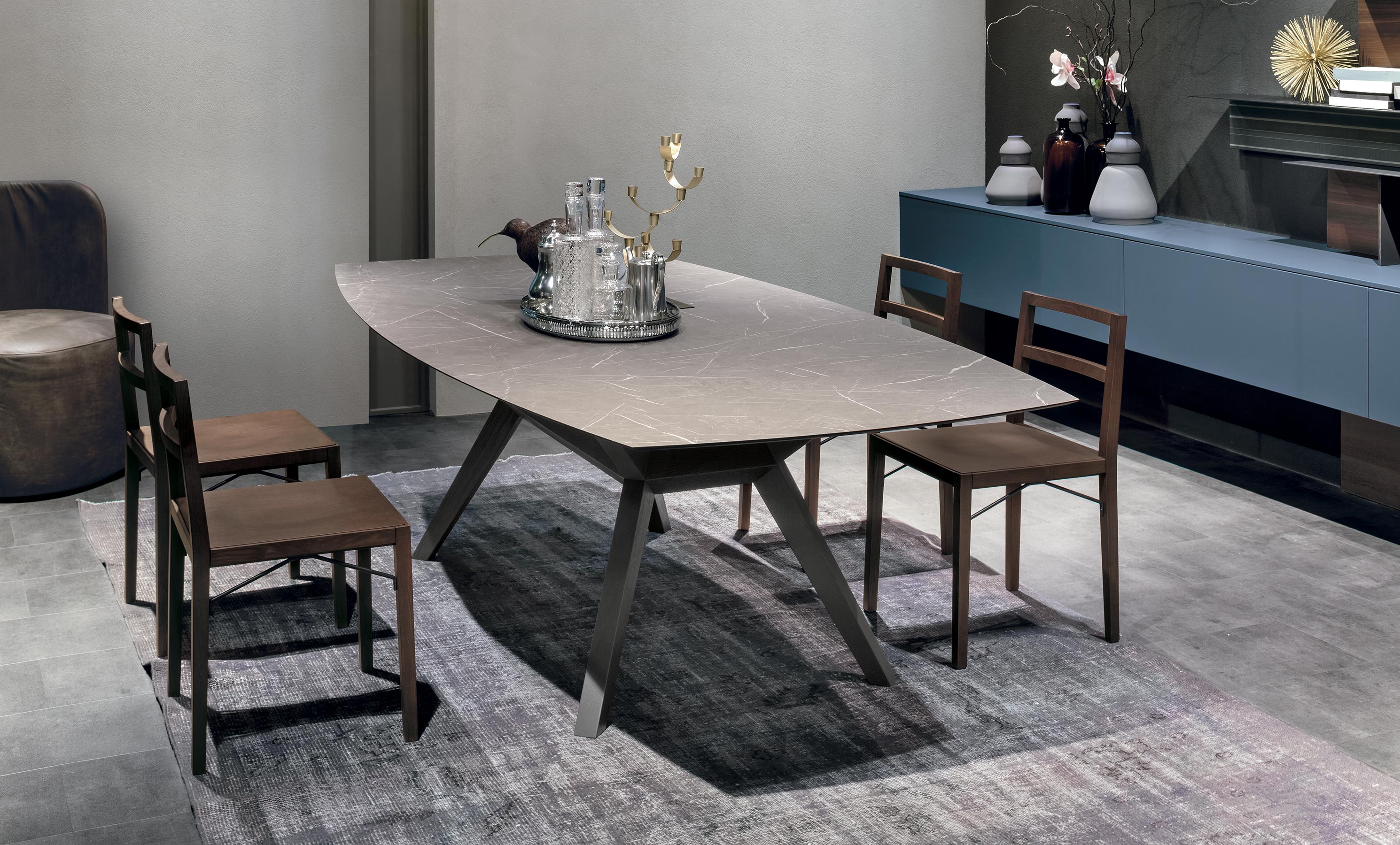 AVALON. FIXED TABLE长餐桌