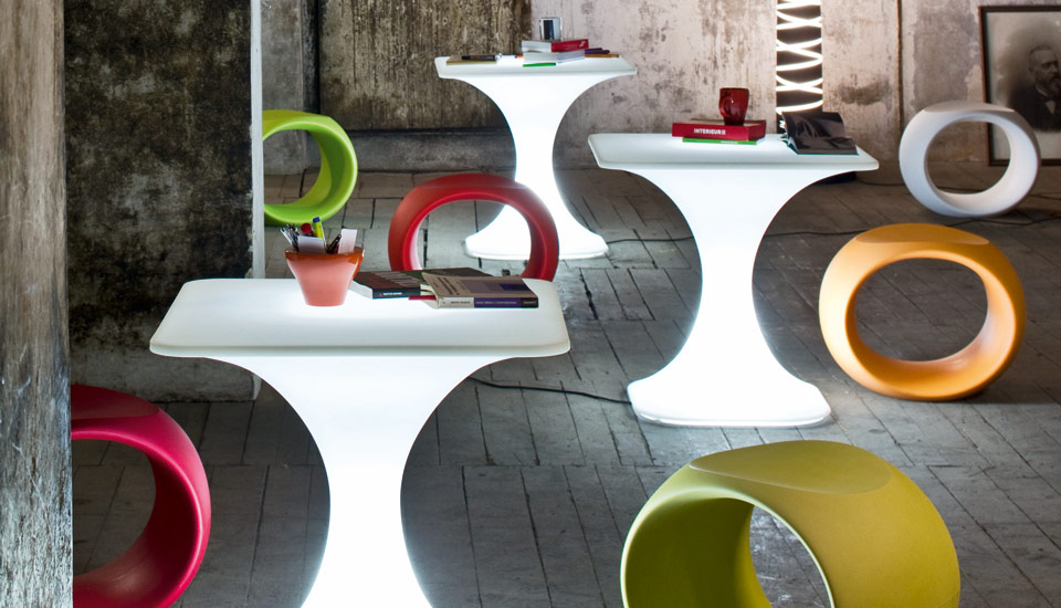 SERRALUNGAMilo with Light茶几