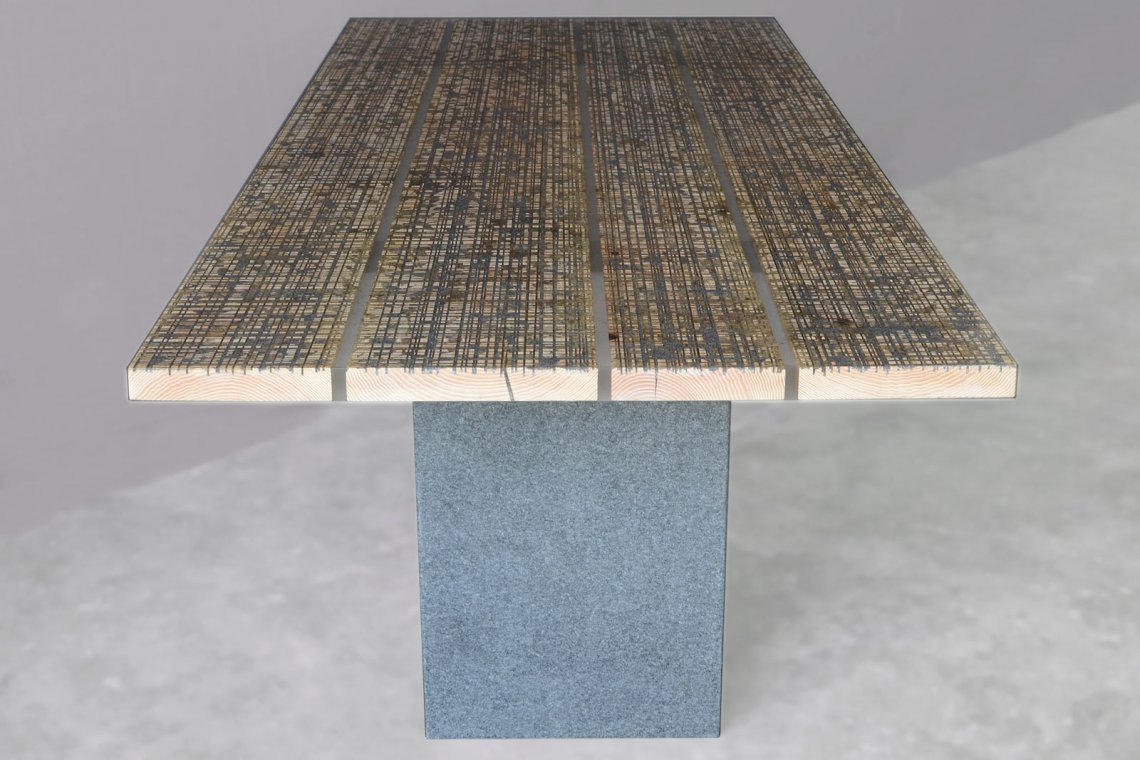 alcarolSTONE LEGS TABLE长餐桌