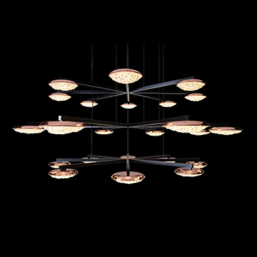 ManooiORIGO STAR SET CRYSTAL CHANDELIER吊灯