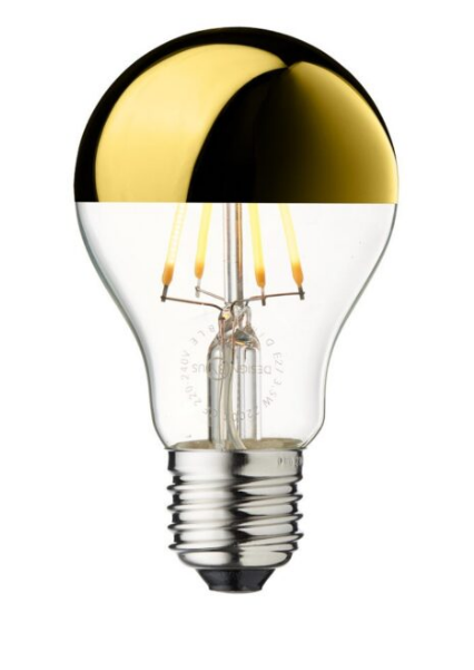 Arbitrary Bulb 60 Crown Gold壁灯