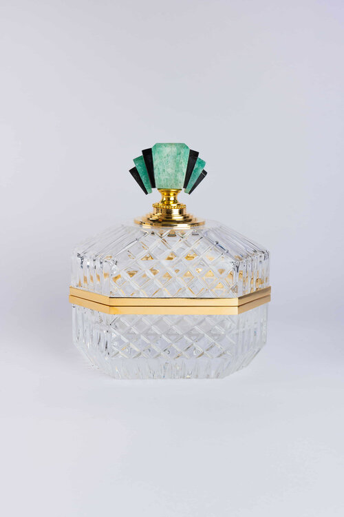 Tosco TicciatiThe Deco 珠宝首饰盒 砂金石