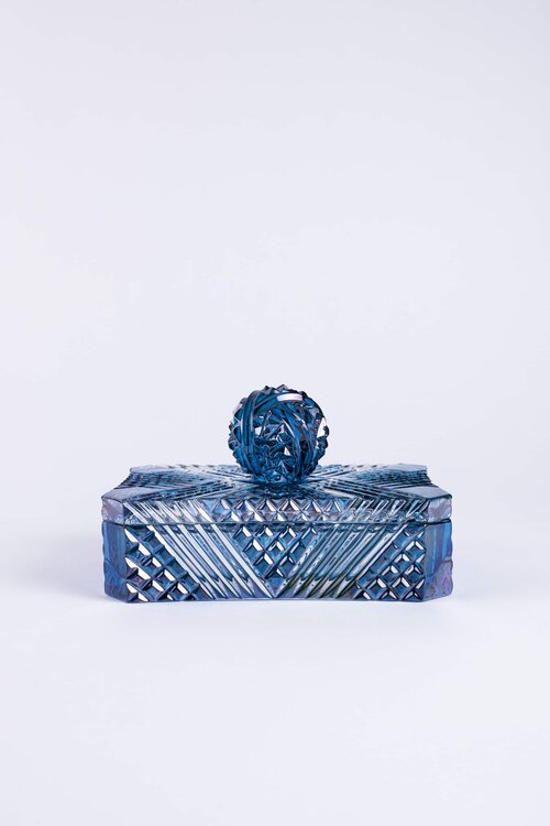 Tosco TicciatiThe Prism 水晶长方盒 蓝色