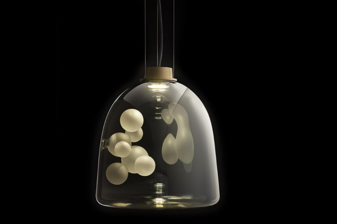 MELOGRANO BLUSOAP DOME SUSPENSION吊灯