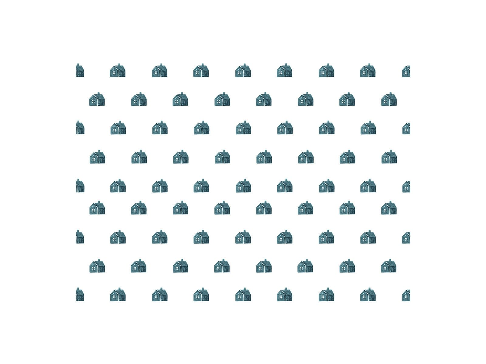 NIDICARTA DA PARATI HOUSE BLUE墙饰