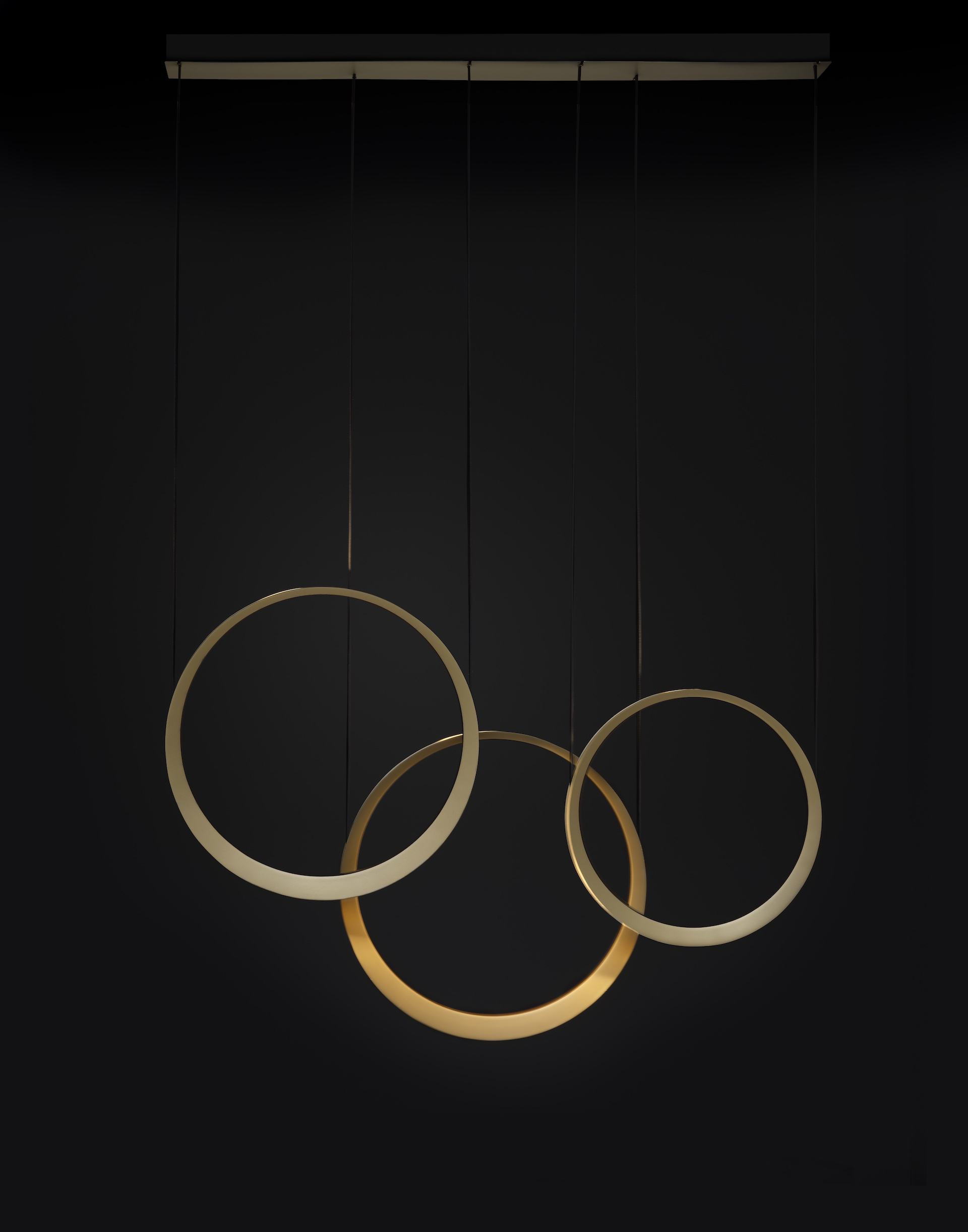 QUASARMoonlight triple suspension吊灯