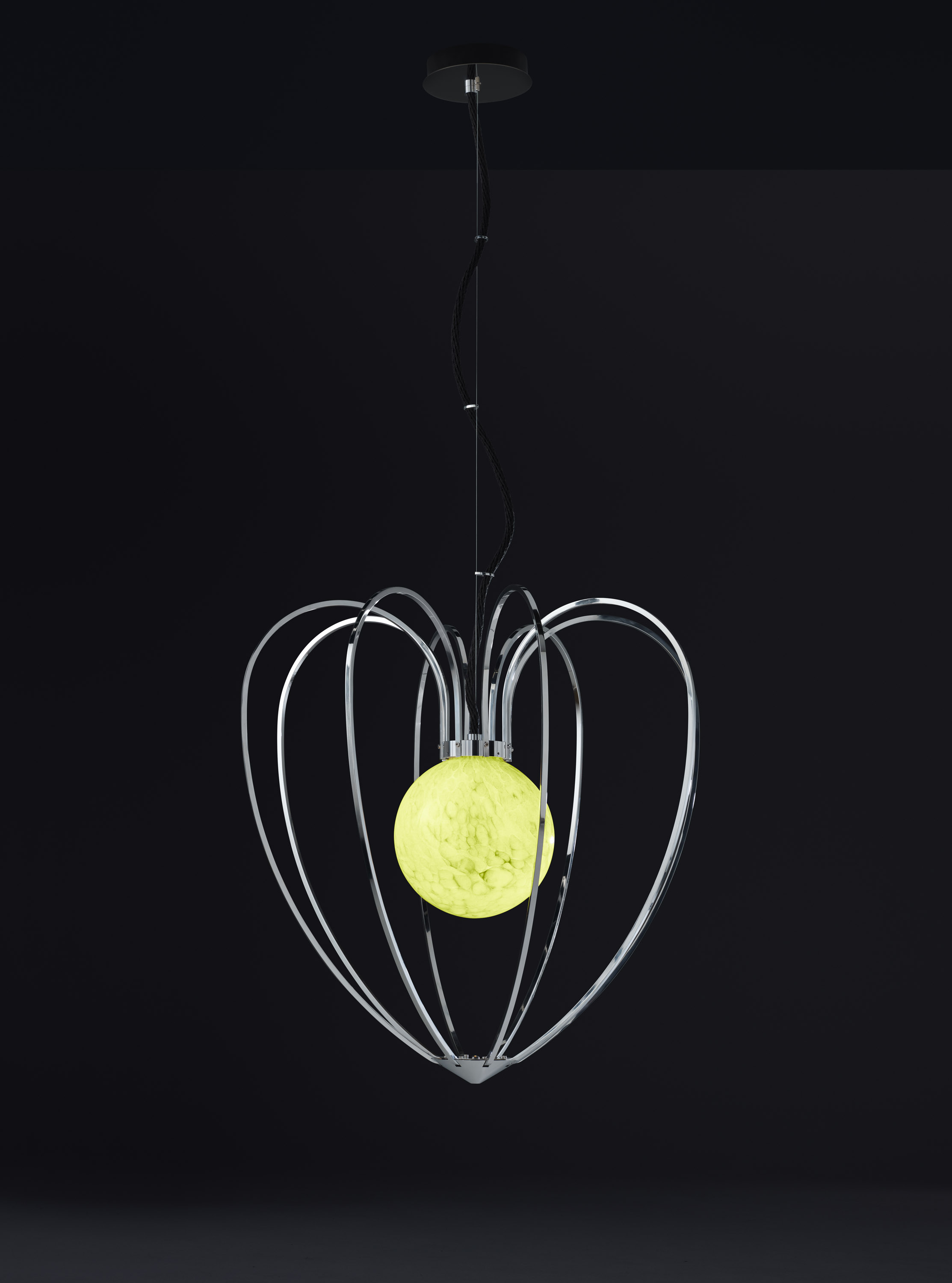 QUASARproductimageKengi Silversuspension吊灯