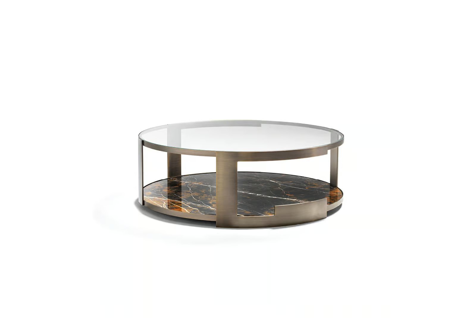 GIORGIO COLLECTIONTrésor Round bronzed Cocktail Table茶几
