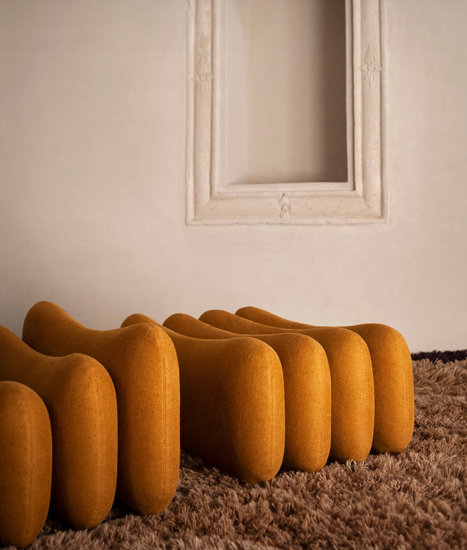 TacchiniAdditional system Ottoman坐垫凳