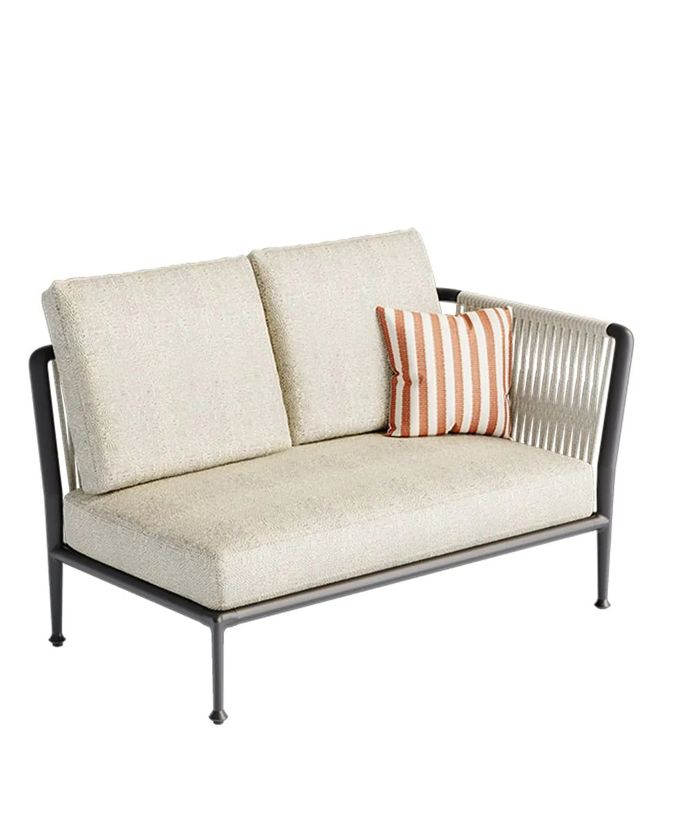 UnopiuModulo angolo sinistro Treble组合沙发左模块