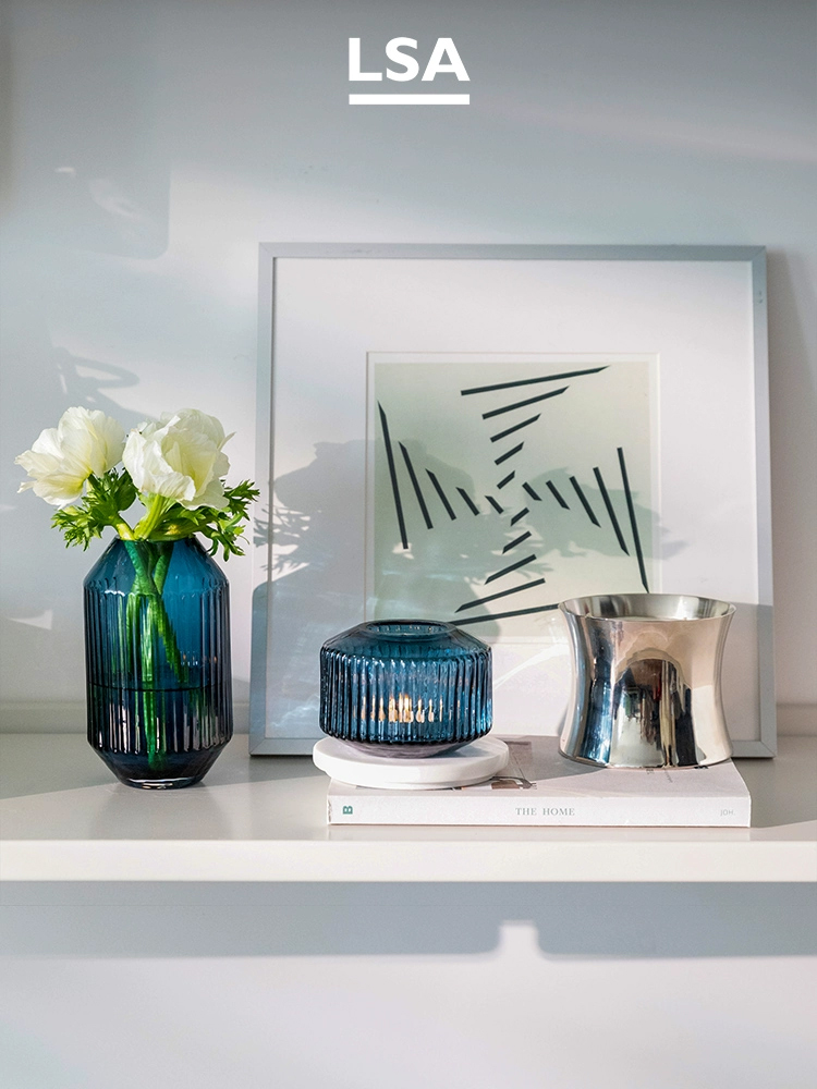 LSALSA Rotunda几何系列玻璃烛罩